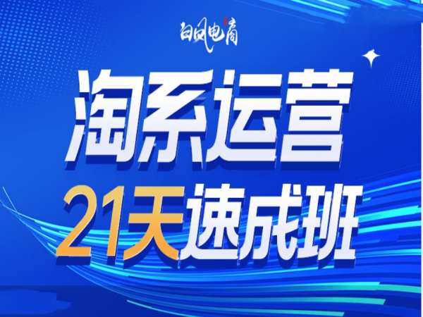 淘系运营21天速成班35期，年前最后一波和2025方向-财创网